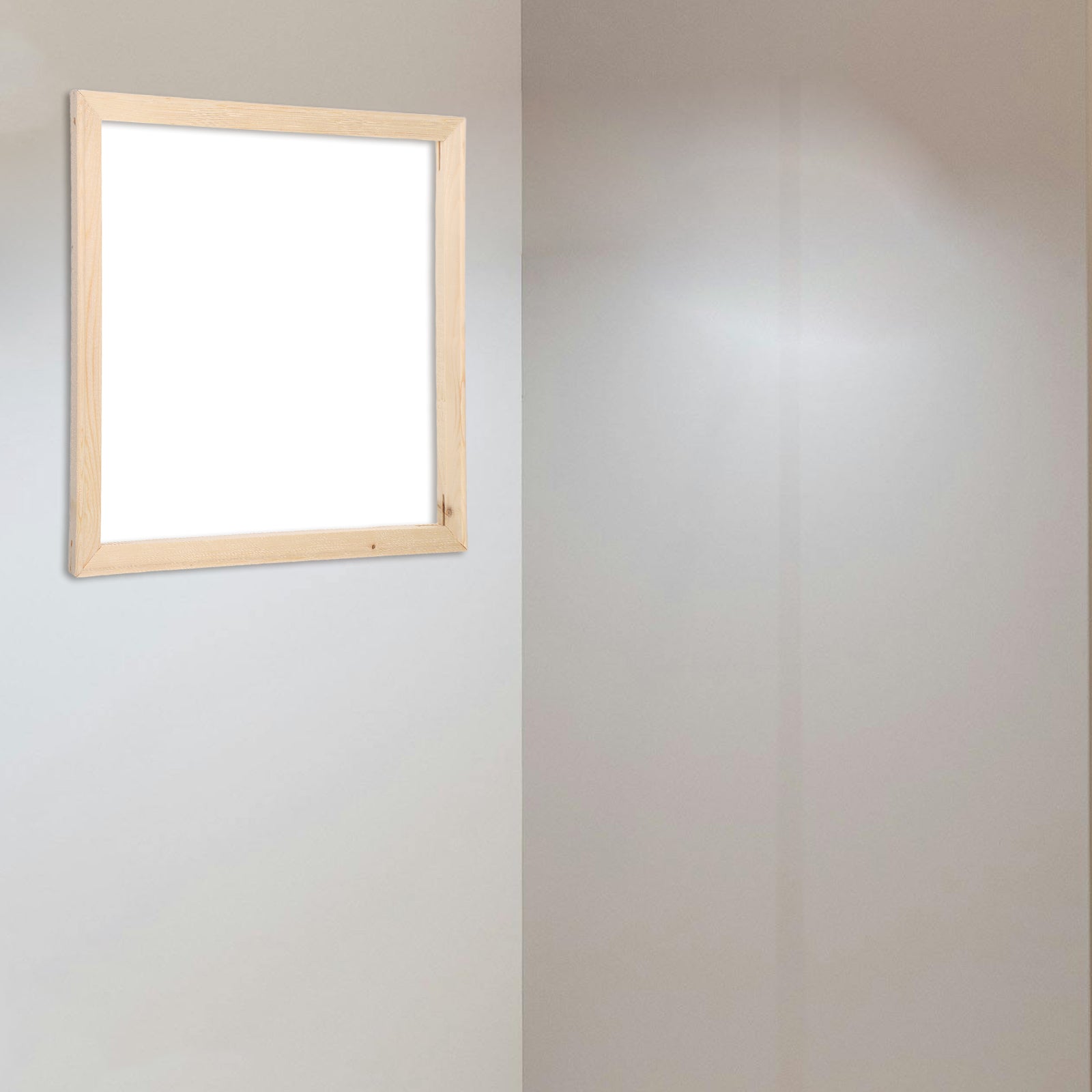 Diy Canvas Stretcher Bars 40x40cm Solid Wood Canvas Frame With Nails For Oil Painting Posters Digital Art Smooth Edges