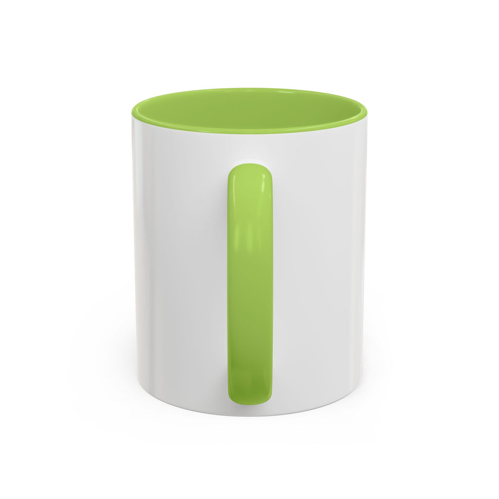 Gold Monogram Accent Coffee Mug — Elegant 've' Logo Ceramic Mug (11/15oz)