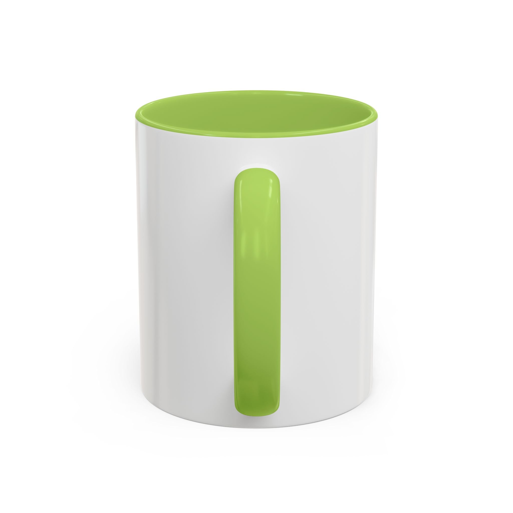 Gold Monogram Accent Coffee Mug — Elegant 've' Logo Ceramic Mug (11/15oz)