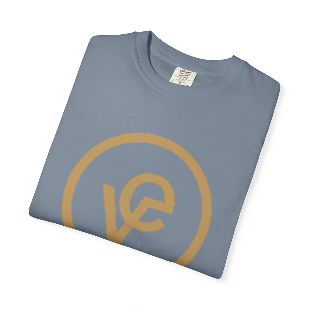 Logo T-Shirt — Minimal Gold 'yf' Circle Tee