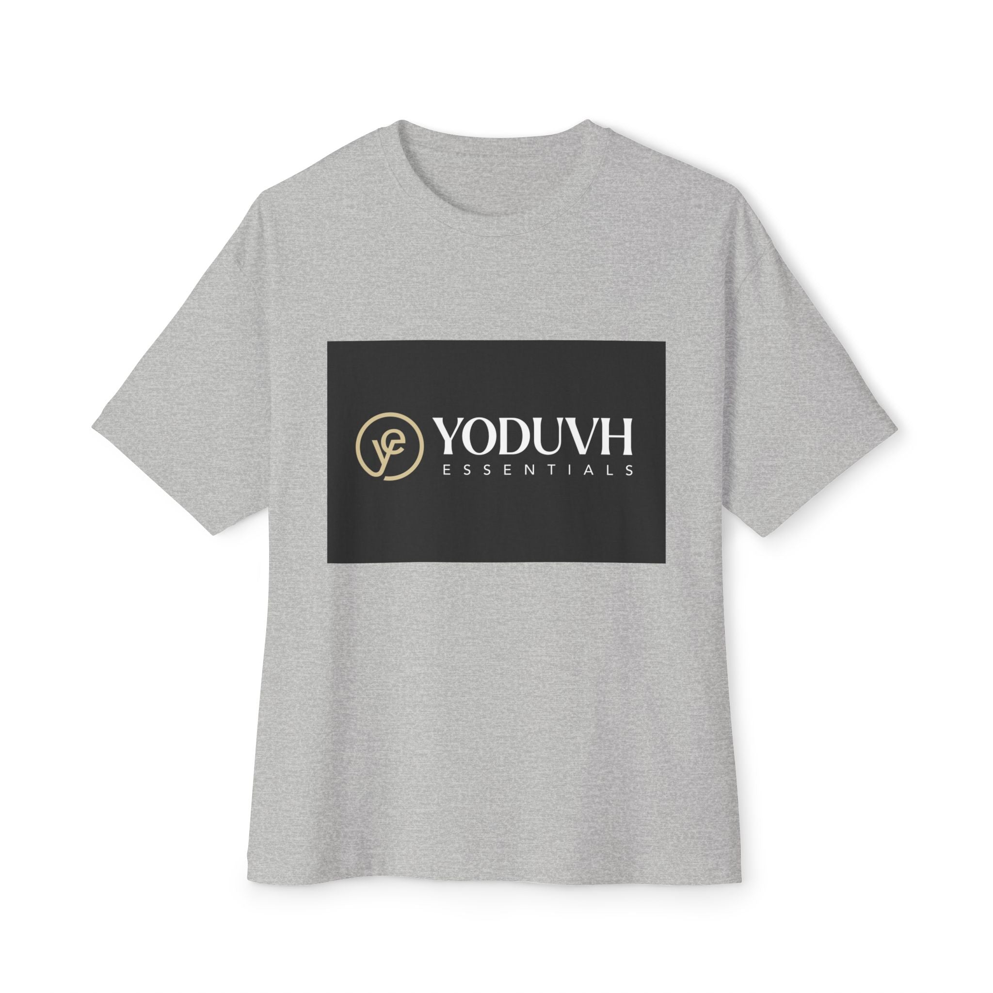 T-Shirt — YODUVH Essentials Logo Boxy Tee