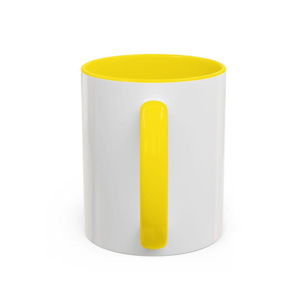 Gold Monogram Accent Coffee Mug — Elegant 've' Logo Ceramic Mug (11/15oz)