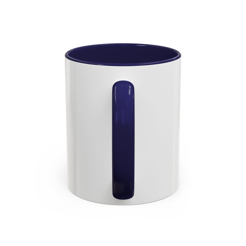 Gold Monogram Accent Coffee Mug — Elegant 've' Logo Ceramic Mug (11/15oz)