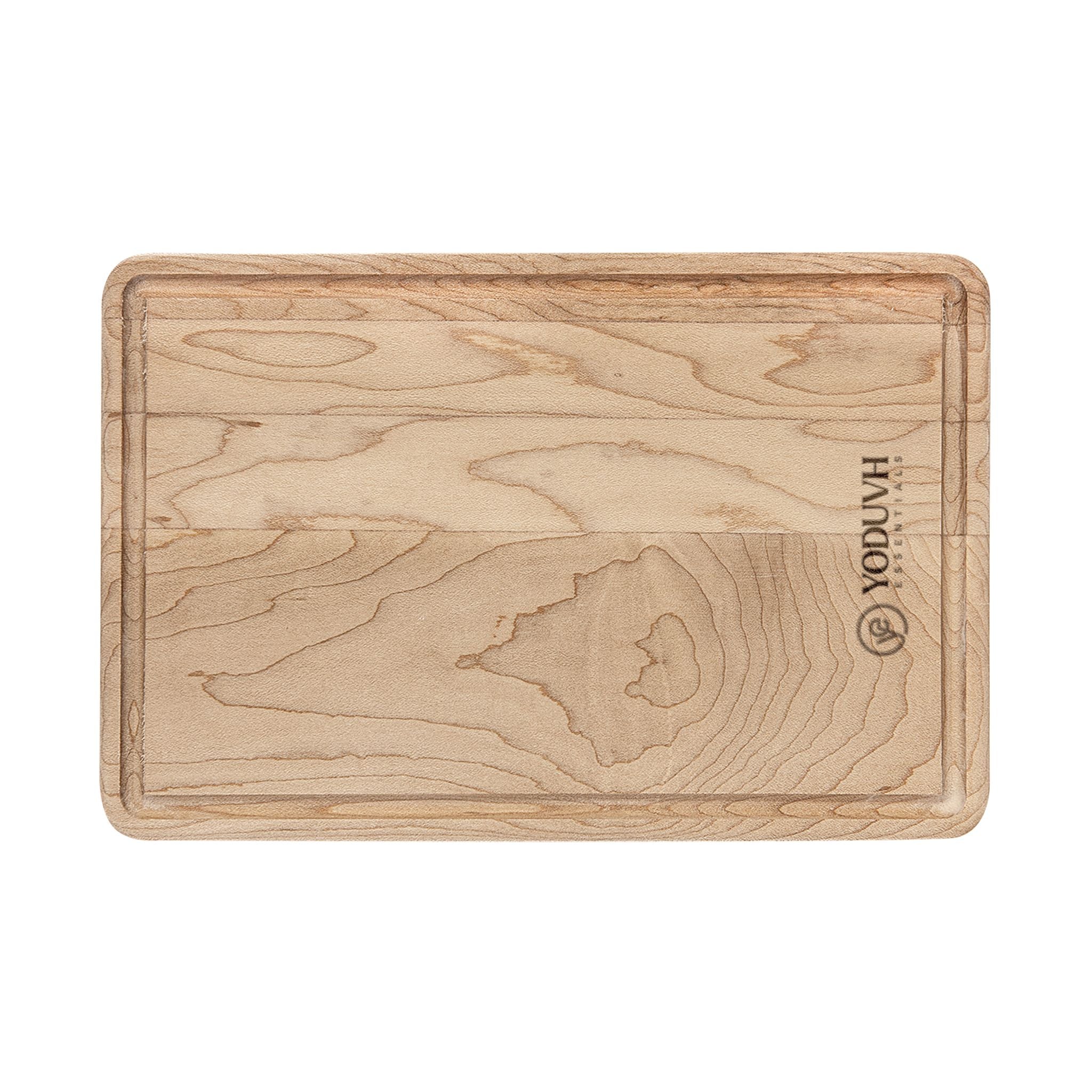 Engraved Wooden Cutting Board – Personalized Maple or Walnut Chopping Block