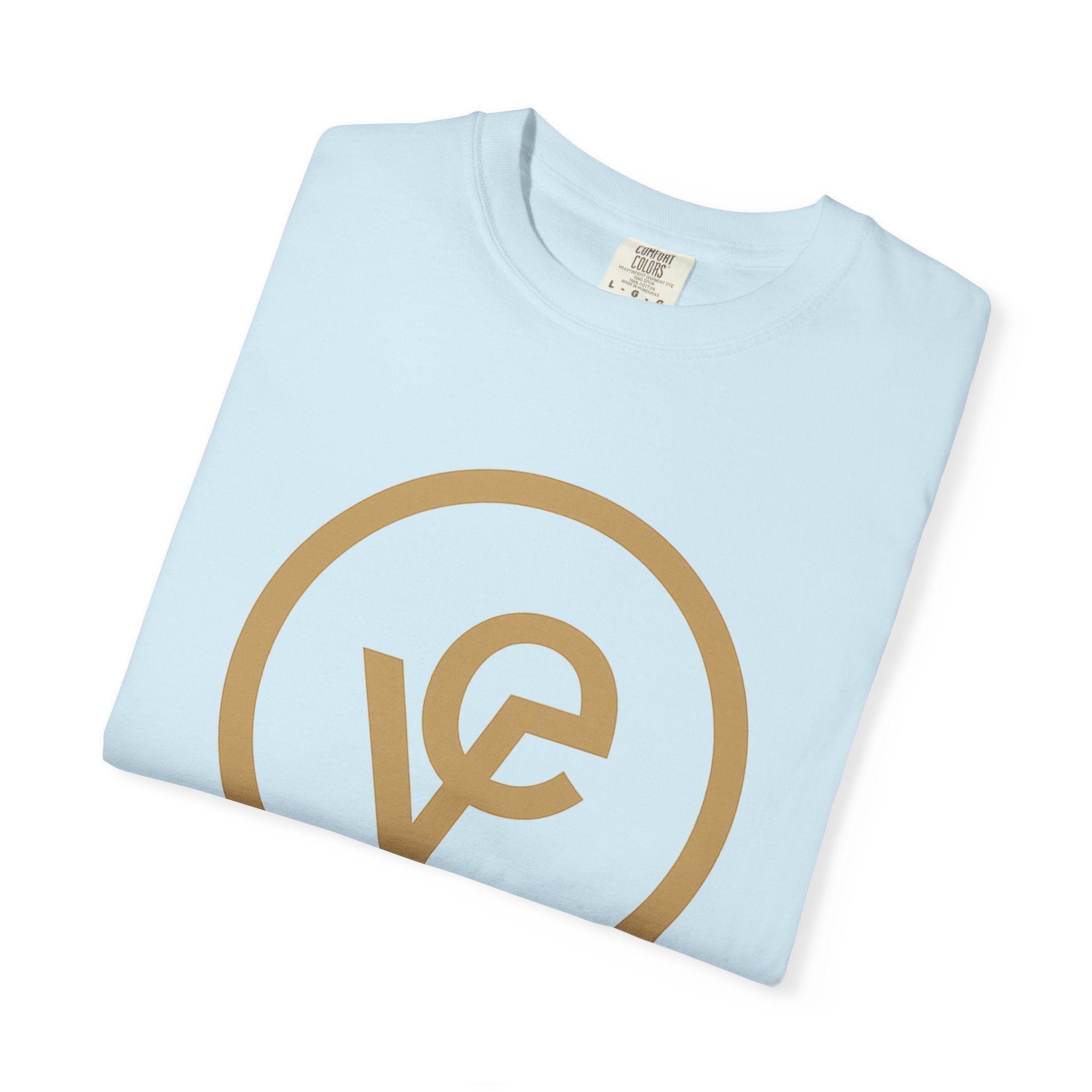 Logo T-Shirt — Minimal Gold 'yf' Circle Tee