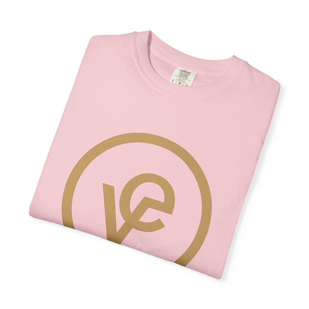 Logo T-Shirt — Minimal Gold 'yf' Circle Tee