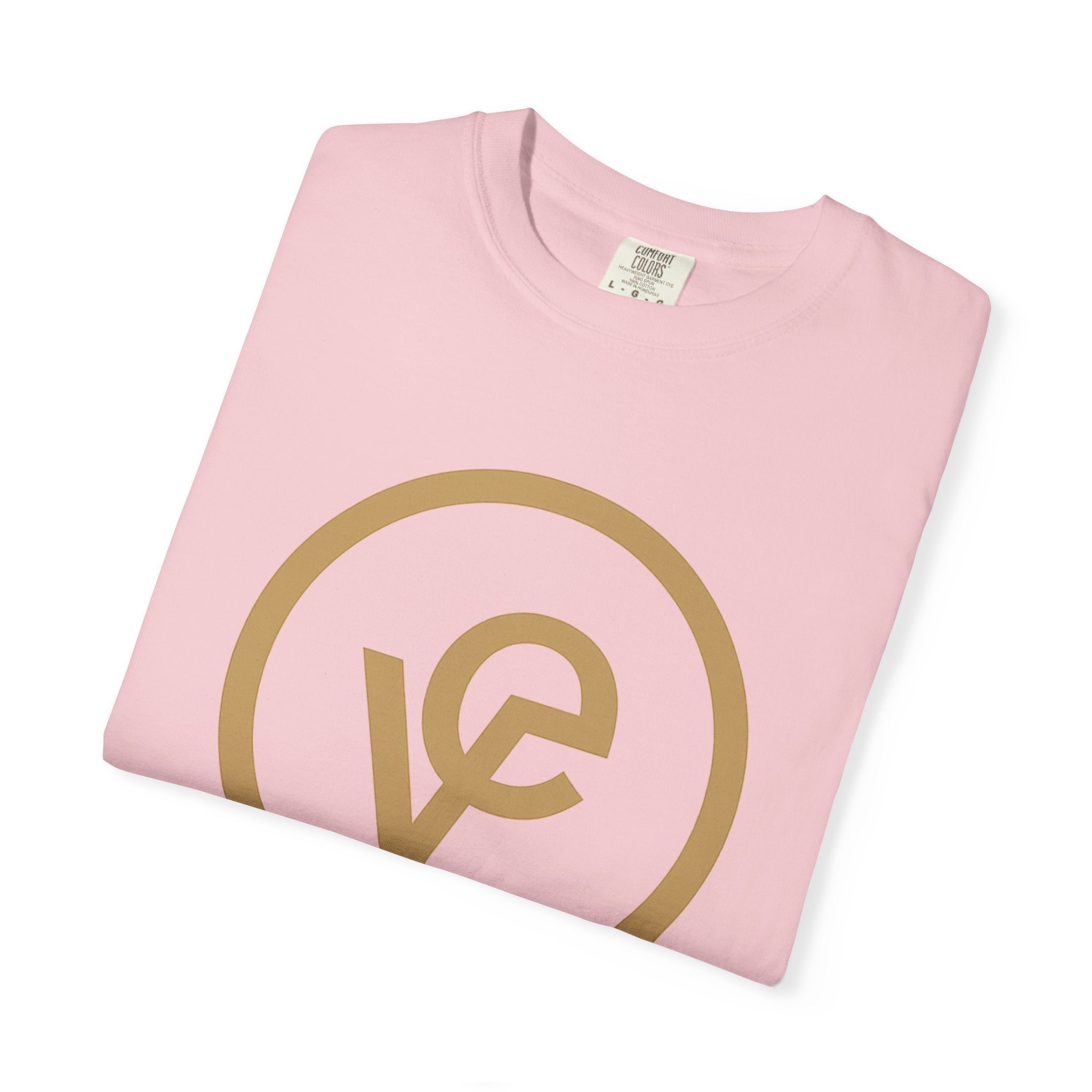 Logo T-Shirt — Minimal Gold 'yf' Circle Tee