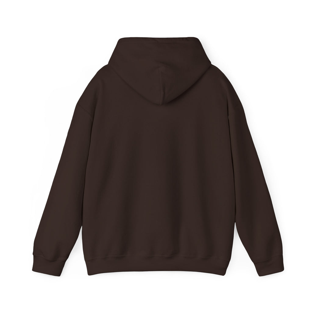 Yoduvh Essentials Logo Hoodie — Minimal Gold Emblem Pullover