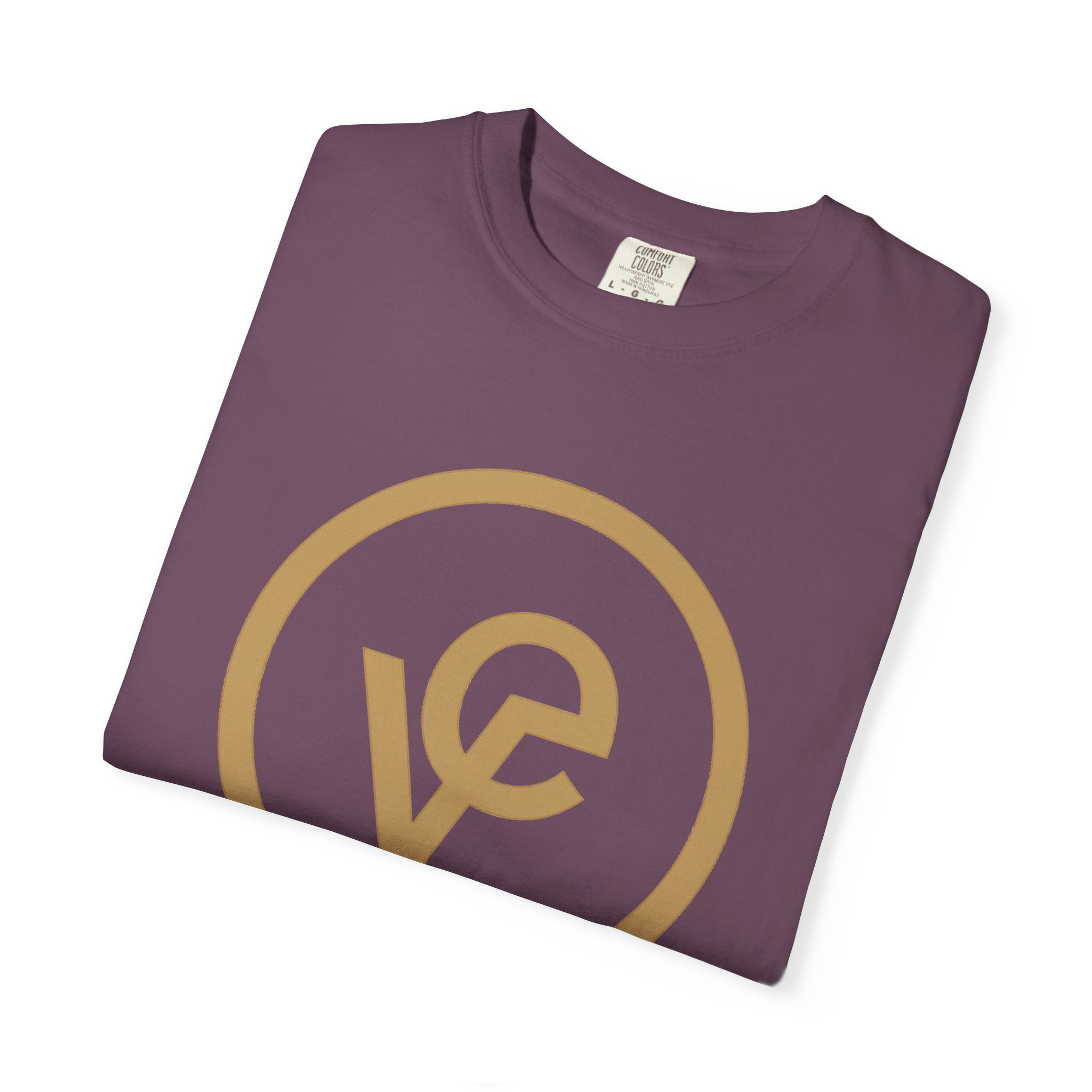 Logo T-Shirt — Minimal Gold 'yf' Circle Tee