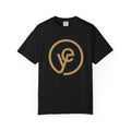 Logo T-Shirt — Minimal Gold 'yf' Circle Tee