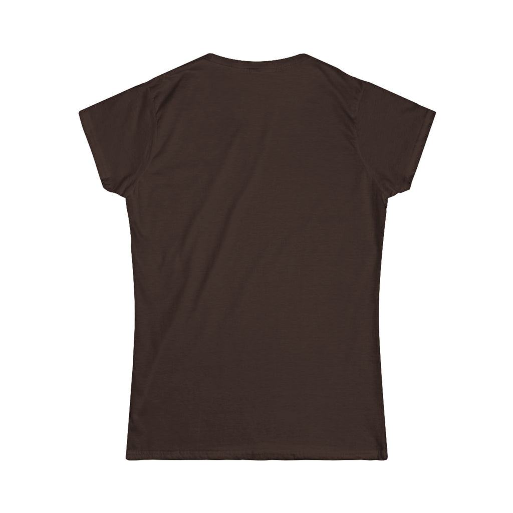 Women's Tee — Minimal Circle Monogram "ve" Logo