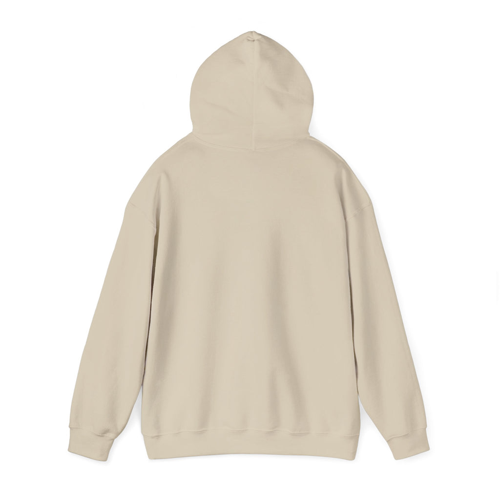 Yoduvh Essentials Logo Hoodie — Minimal Gold Emblem Pullover