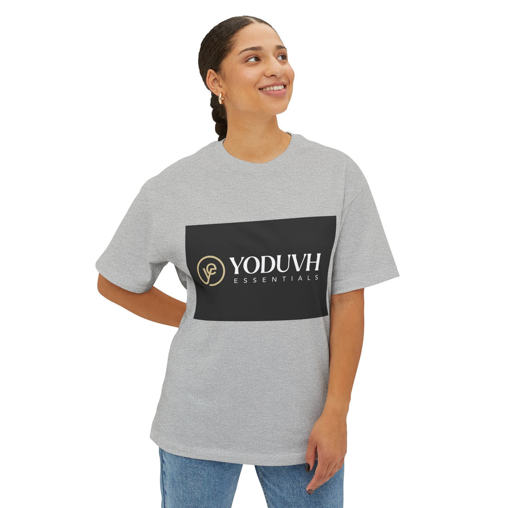 T-Shirt — YODUVH Essentials Logo Boxy Tee