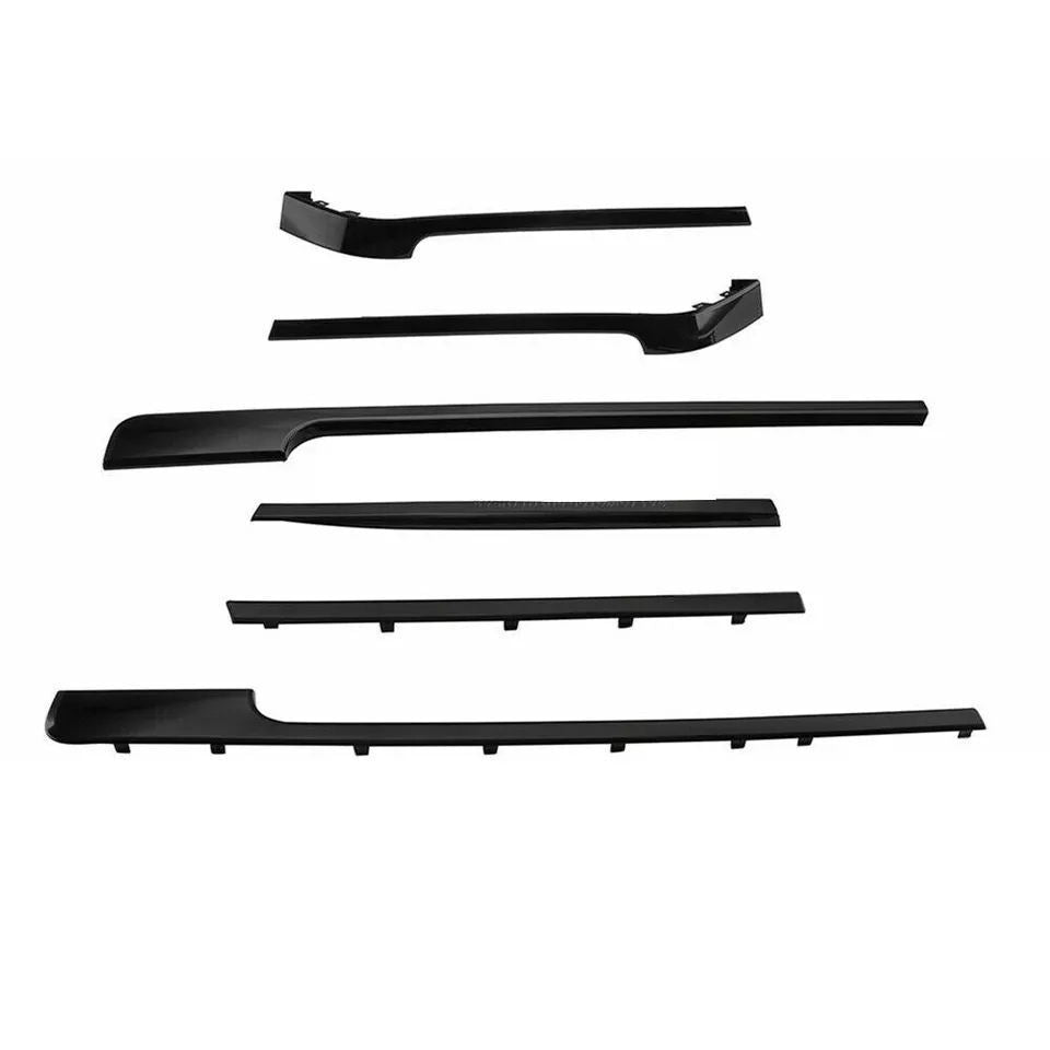 6PCS Door Side Body Molding Trim Strip Kits For Land Rover Range Rover L405 2013~2022 Car Styling Decoration Strip Trim Molding