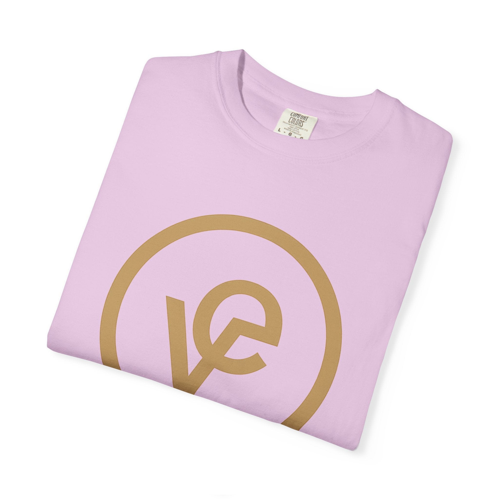 Logo T-Shirt — Minimal Gold 'yf' Circle Tee