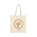 Canvas Tote Bag — Minimal Gold Monogram 'YC' Eco Shopper