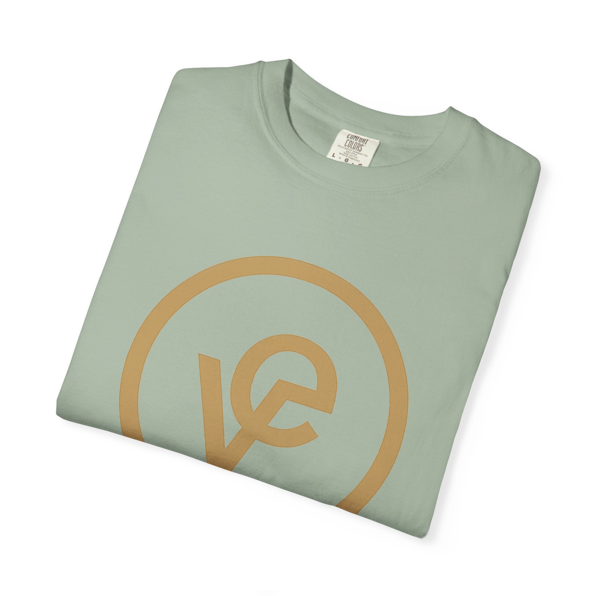 Logo T-Shirt — Minimal Gold 'yf' Circle Tee