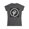 Women's Tee — Minimal Circle Monogram "ve" Logo