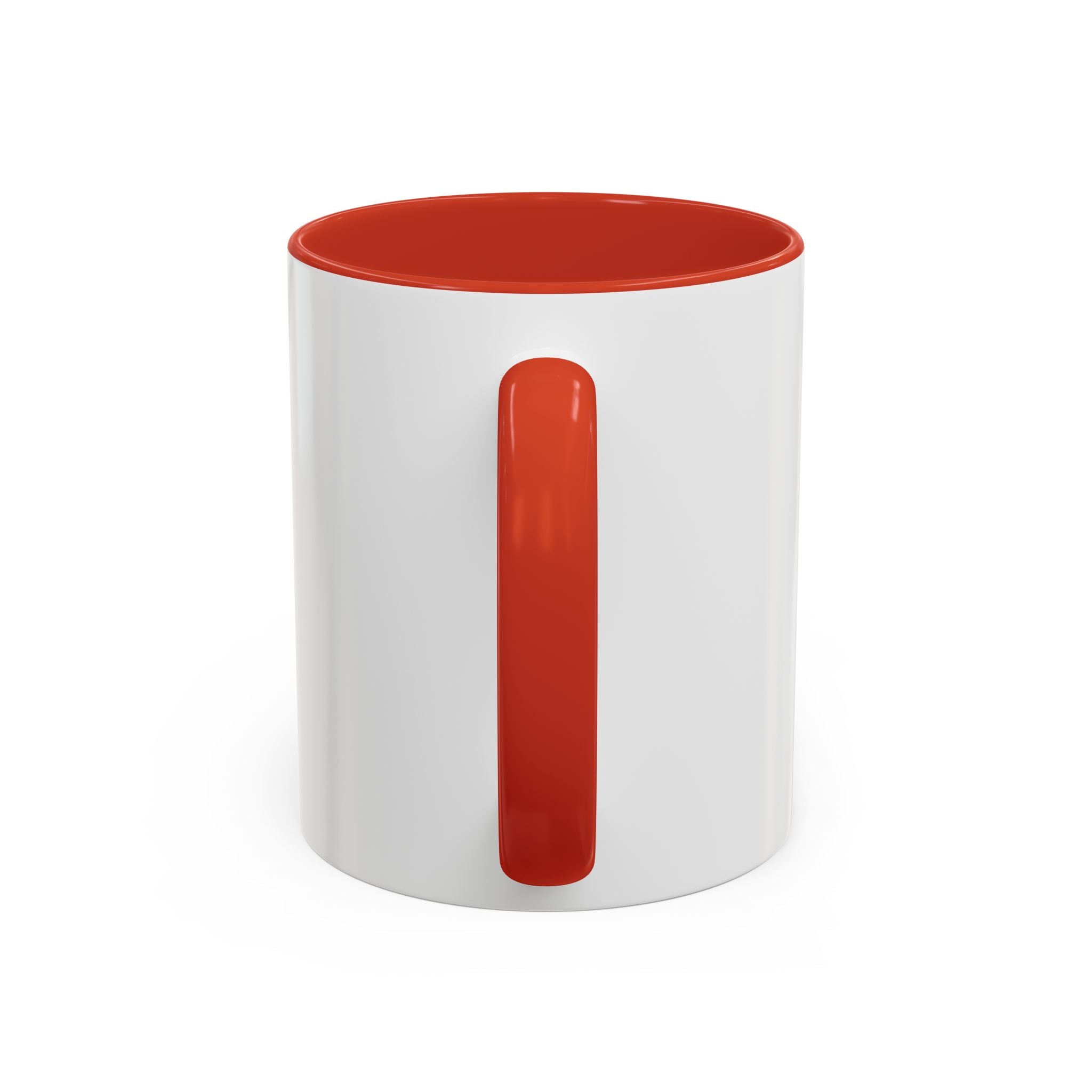 Gold Monogram Accent Coffee Mug — Elegant 've' Logo Ceramic Mug (11/15oz)