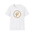 Logo Circle T-Shirt — Minimal Gold Monogram Tee