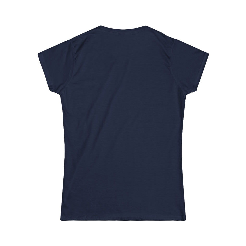 Women's Tee — Minimal Circle Monogram "ve" Logo