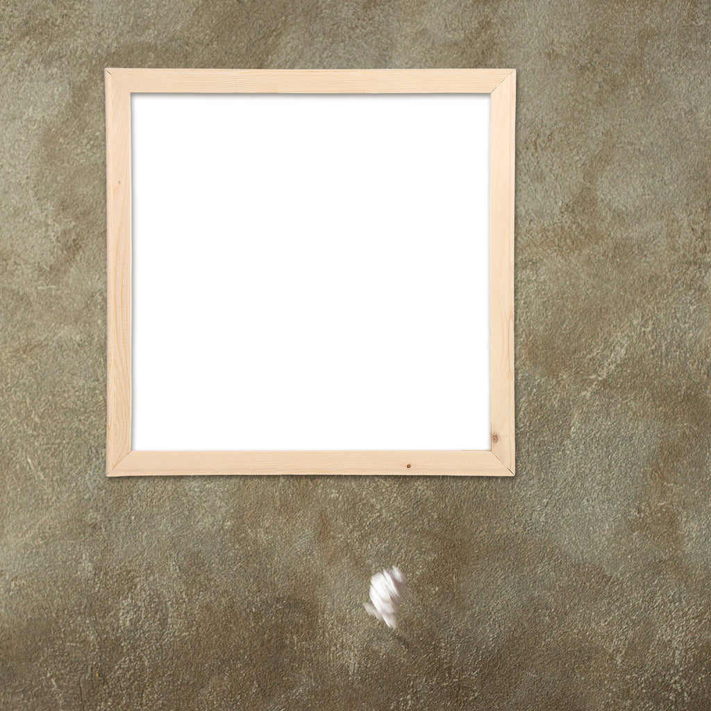 Diy Canvas Stretcher Bars 40x40cm Solid Wood Canvas Frame With Nails For Oil Painting Posters Digital Art Smooth Edges
