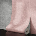 50cm Linen 3D Foam Self-adhesive PVC Solid Color Thickened Waterproof Background Wall Renovation Wallpaper Wall Stickers