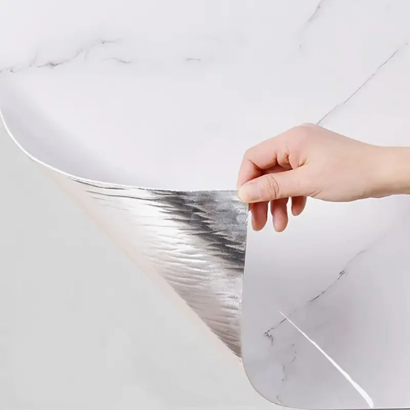1 roll of self-adhesive imitation ceramic tile waterproof PVC wall sticker for bedroom and living room decoration wallpaper