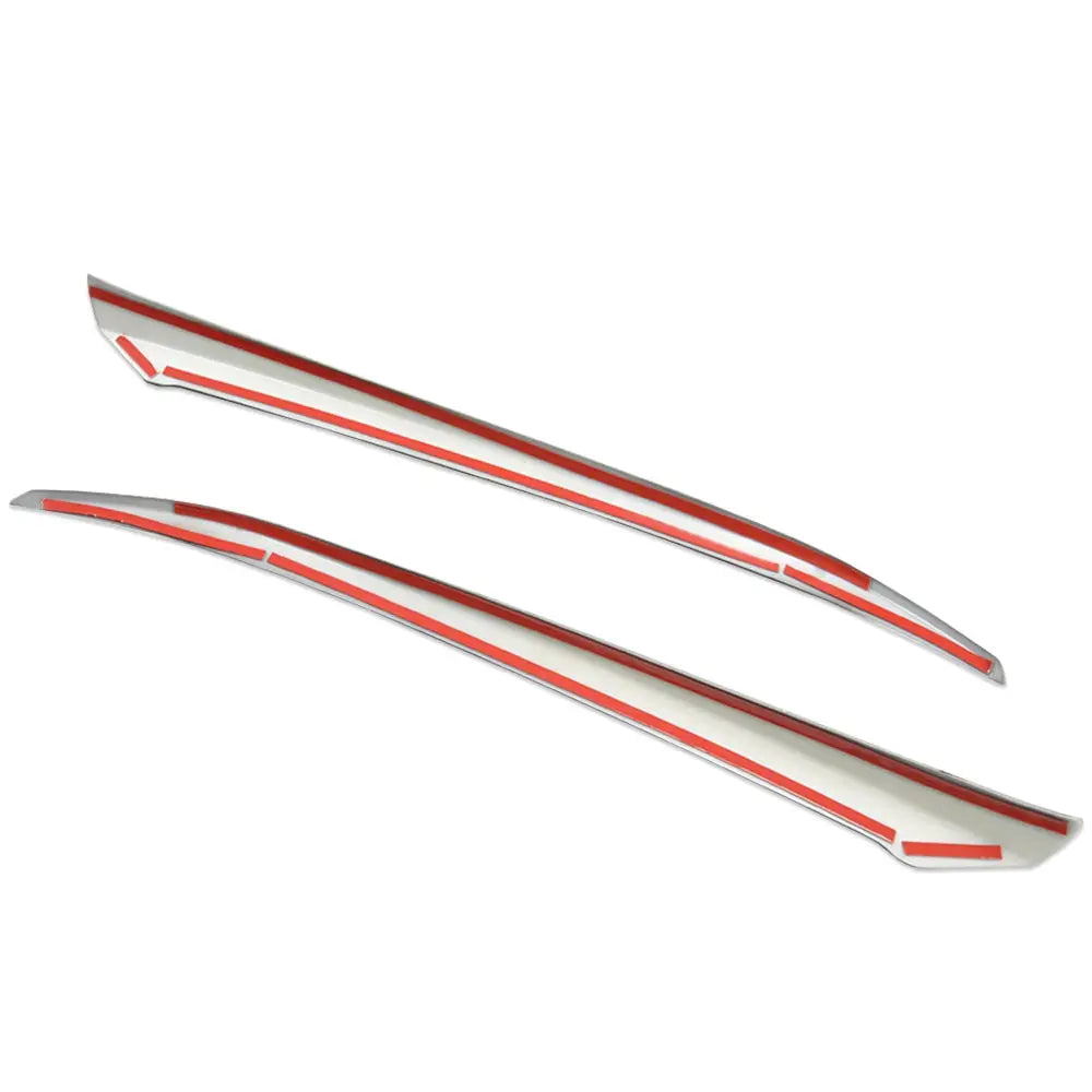 3Pcs Front Bumper Mesh Center Grille Grill Molding Strips Cover Trim Fit for Honda Accord 2018 2019 2020