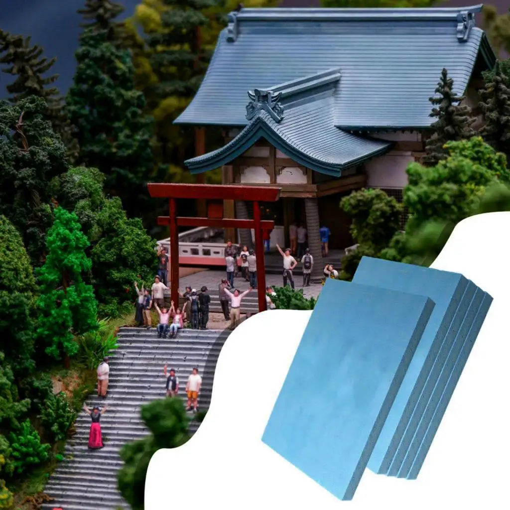2/5pcs High Density Foam Slab DIY Model Material Diorama Base  Foam Blocks Modeling Material for Crafting Modeling Landscape Art