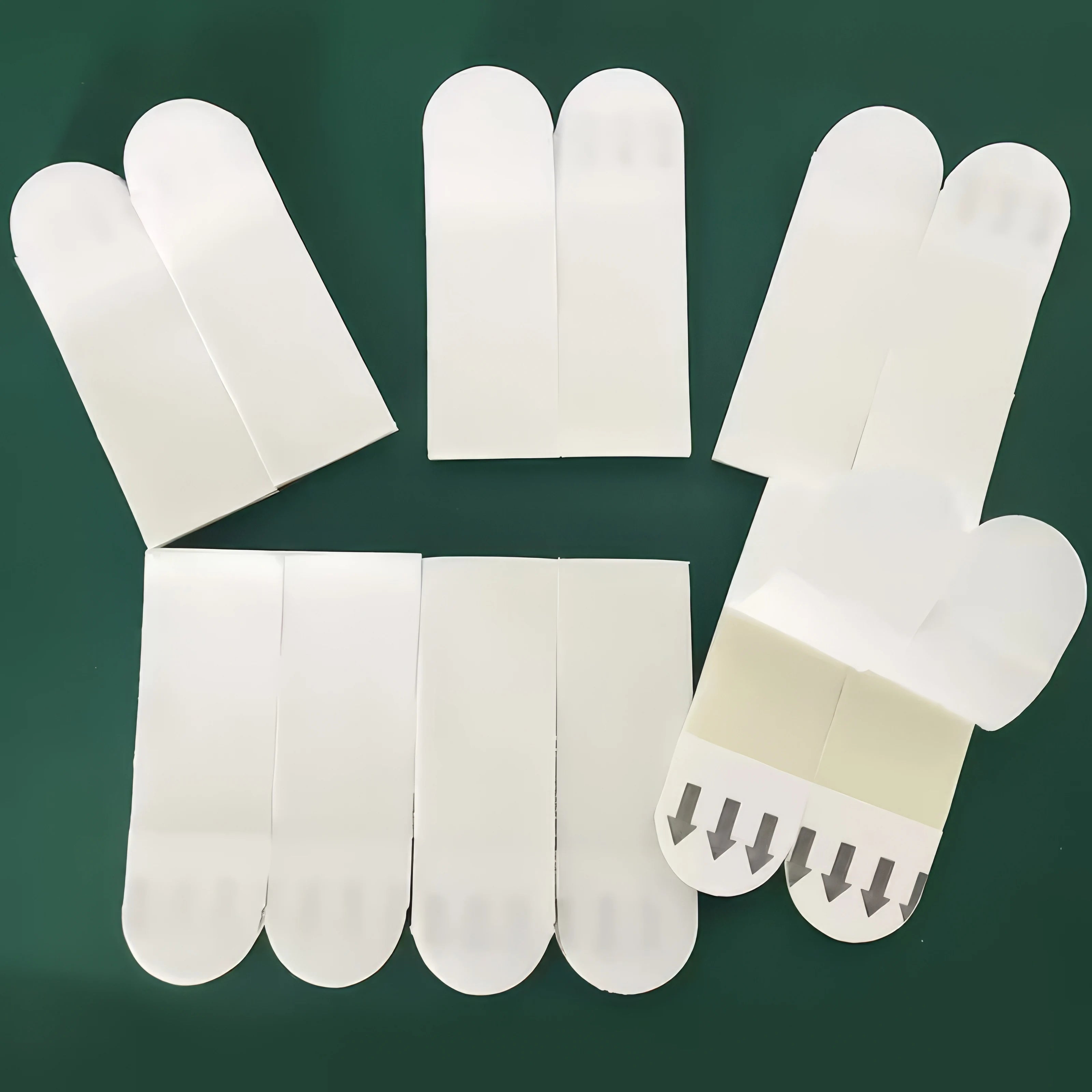 6/12 Pairs of Non Perforated Hooks in White, Detachable Design, Easy To Clean, Suitable for Sticking Posters, Office Decoration