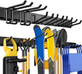 Heavy-Duty Wall-Mounted Tool Hooks – No-Slip Garage & Indoor Storage, Secure, Adjustable & No Assembly Required