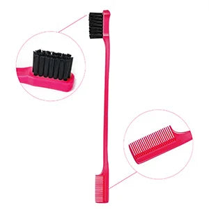 Edge Control Brush for Sleek Hairline and Smooth Edges Perfect for Flyaways and Styling Gel Application Edge Control Comb