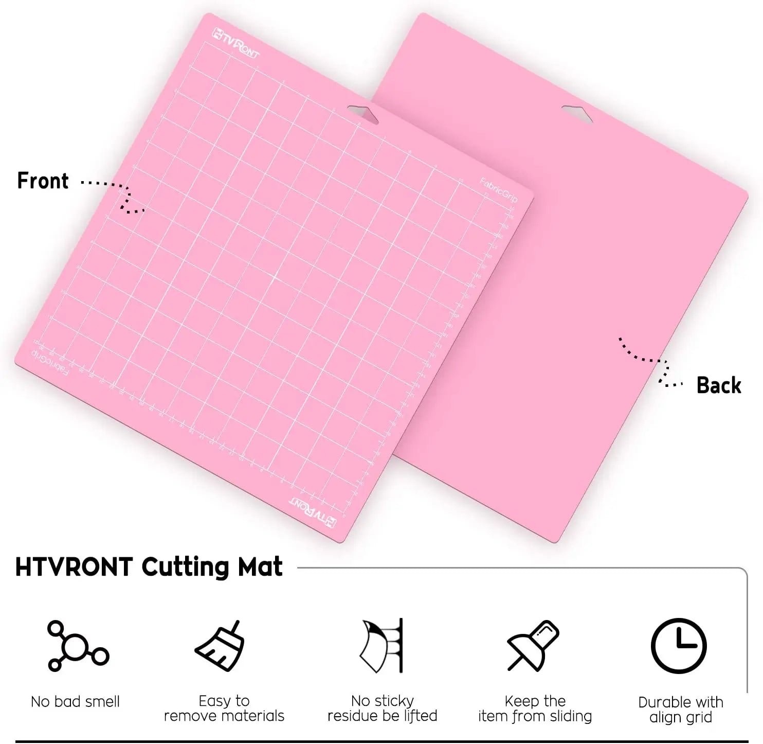 HTVRONT 6/3 Pack 12x12in Mixed Colors PVC Adhesive Cutting Mat Base Plate Tool Pad for Cricut Explore Air/Air2/Maker DIY Machine