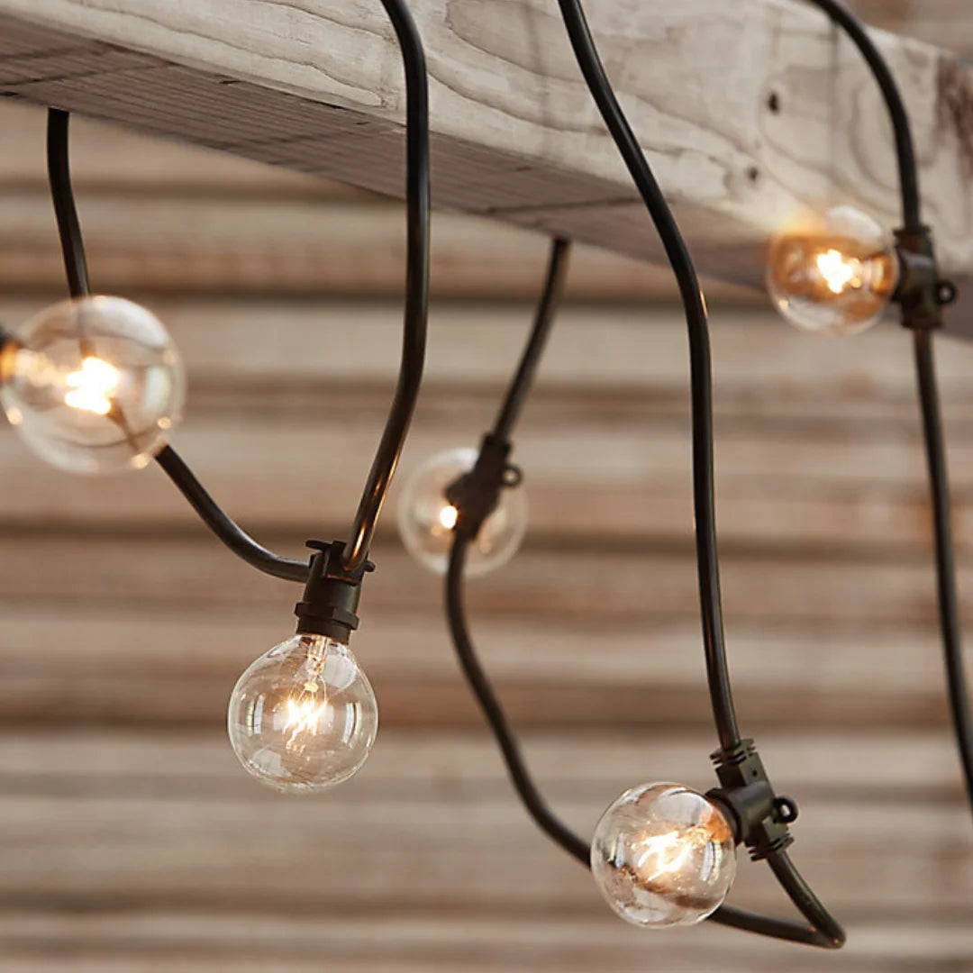 Globe String Lights Outdoor Lighting Decorative
