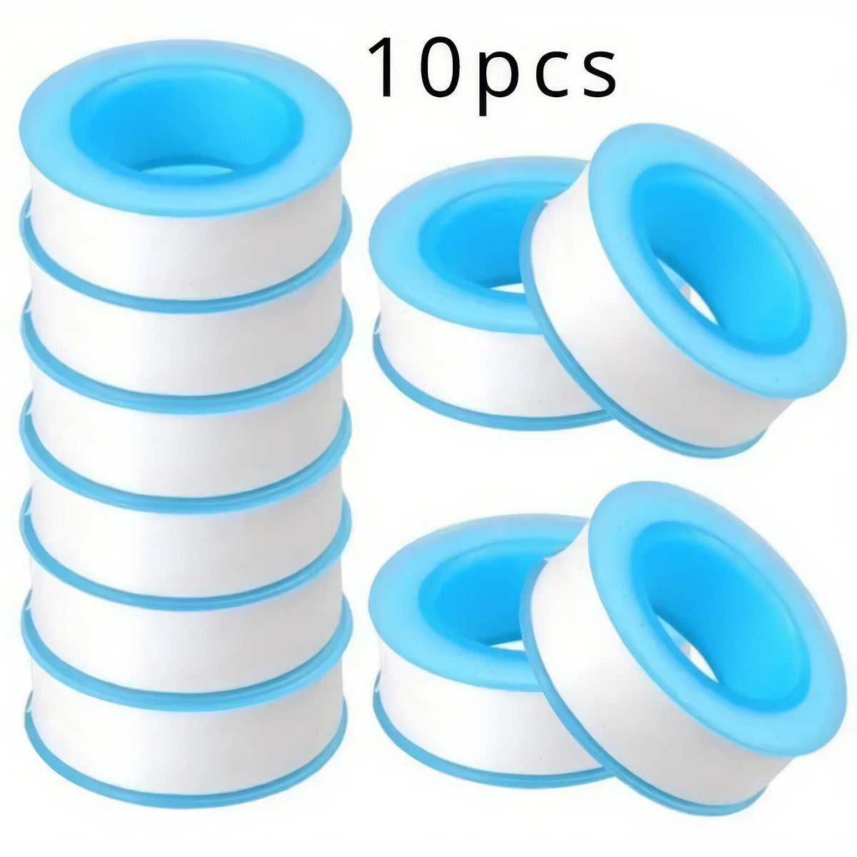 10/20 Pieces of Blue Sealing Tape, Moisture-proof and Leak Proof, Easy To Apply, Suitable for Showers, Sinks, Toilets