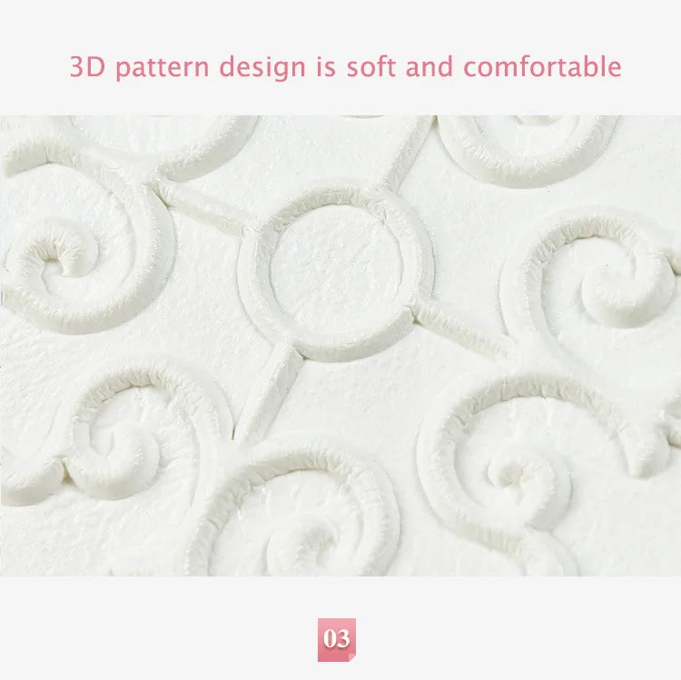 5-20Pcs 35*35cm Ceiling Wallpaper 3D Brick Waterproof Wall Stickers Foam Wall Paper Self-Adhesive Home Decor