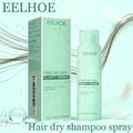 EELHOE No-wash Hair Fluffy Spray Hair Refreshing Spray Oil Control Quick-Drying Thickening Non-greasy Volumizing Hair Dry Spray