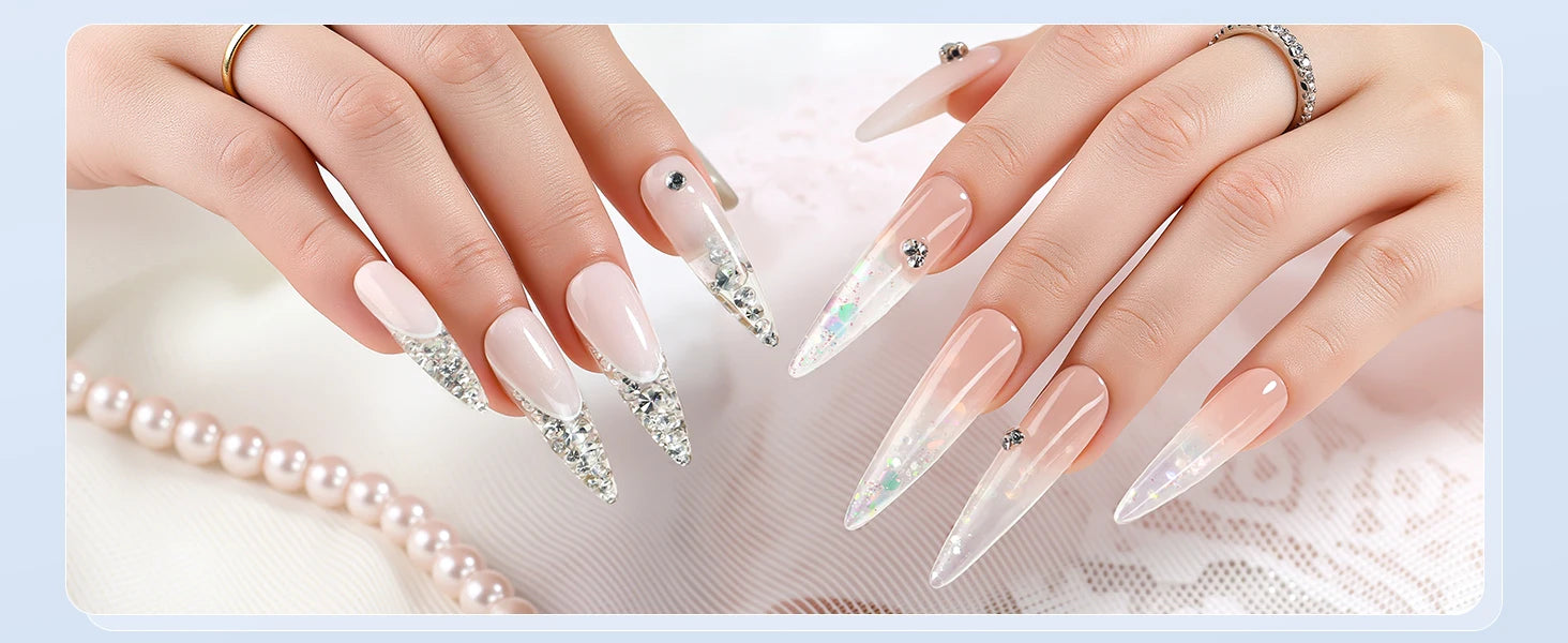 Makartt Gel Top Coat - 2PCS No Wipe Top Coat Gel Nail Polish High Glossy Shine Finish Long Lasting, 10ML Clear Soak Off UV/LED