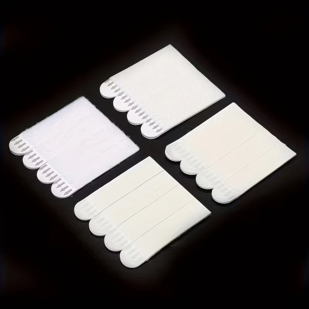 6 Pairs of White Hooks Without Punching, Nail Free Hooks, Suitable for Mirrors, Shelves, Pictures, Poster Hooks