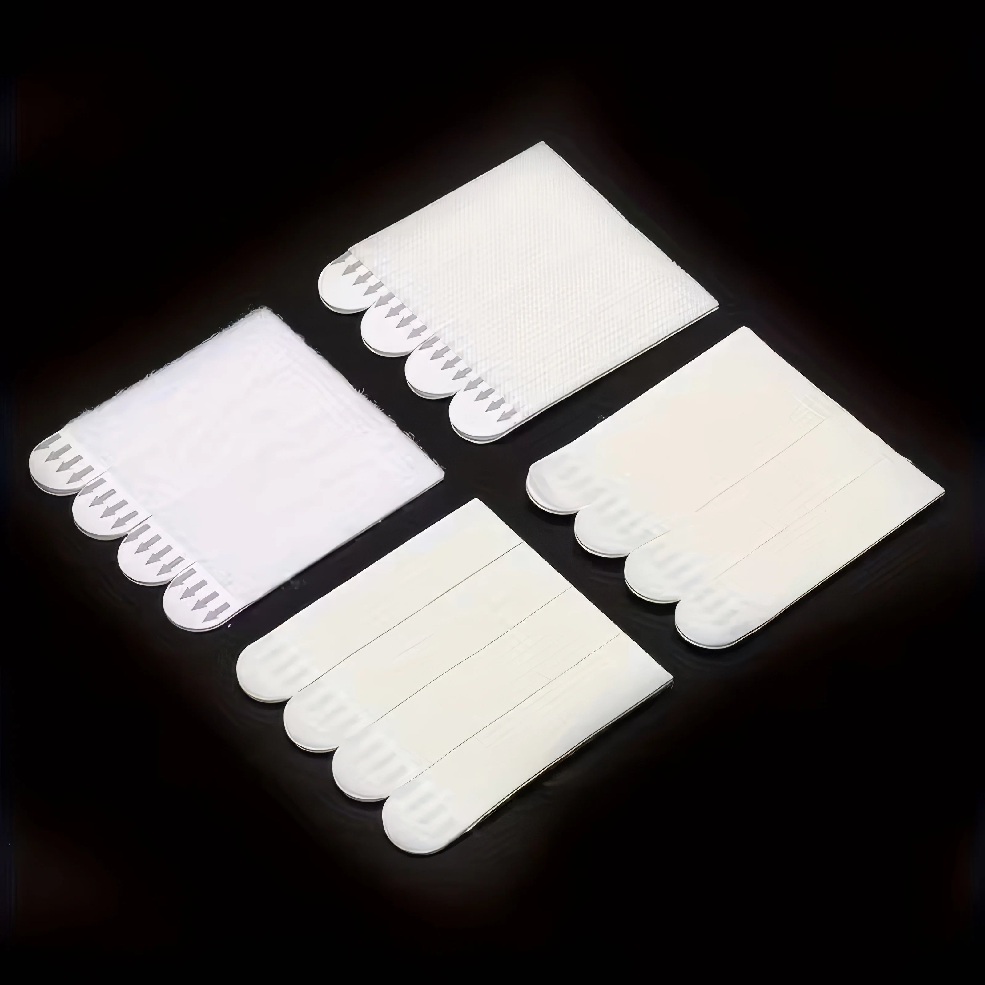 6 Pairs of White Hooks Without Punching, Nail Free Hooks, Suitable for Mirrors, Shelves, Pictures, Poster Hooks