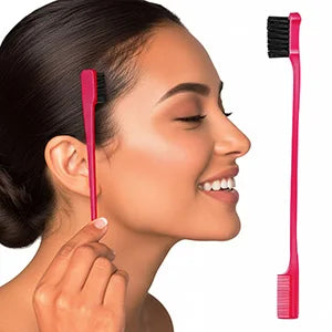 Edge Control Brush for Sleek Hairline and Smooth Edges Perfect for Flyaways and Styling Gel Application Edge Control Comb