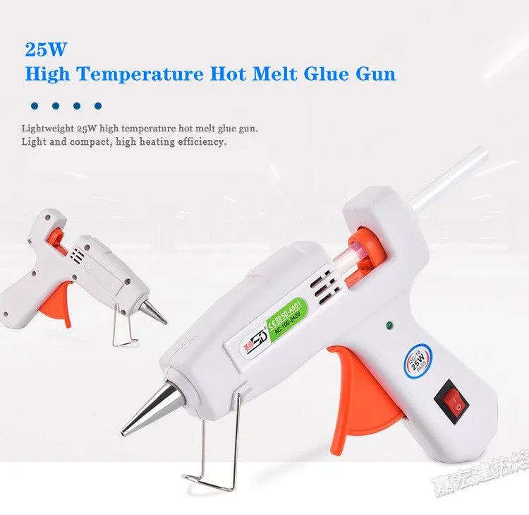 20W/60W/100W Hot Melt Glue Gun Smart Industrial Guns DIY Repair Tools Use 7mm/11mm Glue Sticks Heat Mini Gun