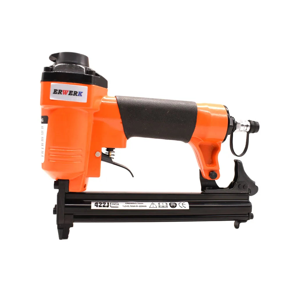 Air Stapler 410J-422J Pneumatic Staple Gun For Furniture Woodworking