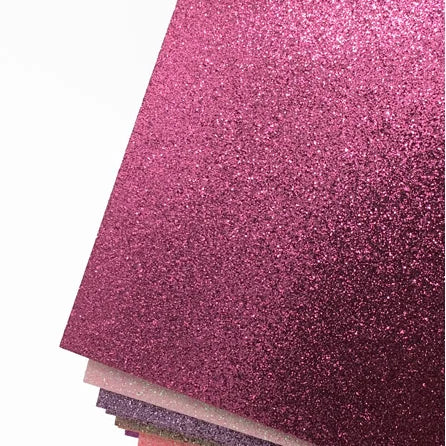 15pcs Children DIY Cardboard Colorful Glitter Paper Crafts sheet Glitter Card Stock