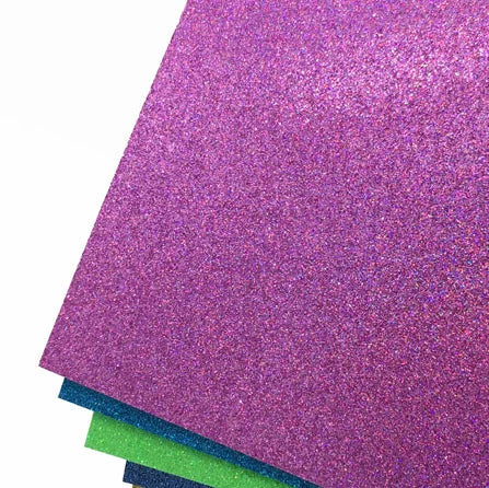 15pcs Children DIY Cardboard Colorful Glitter Paper Crafts sheet Glitter Card Stock