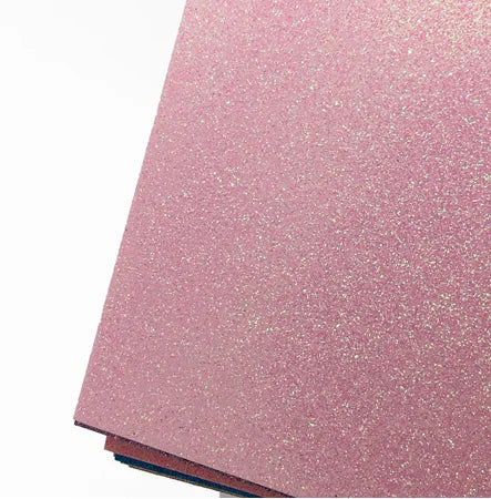 15pcs Children DIY Cardboard Colorful Glitter Paper Crafts sheet Glitter Card Stock