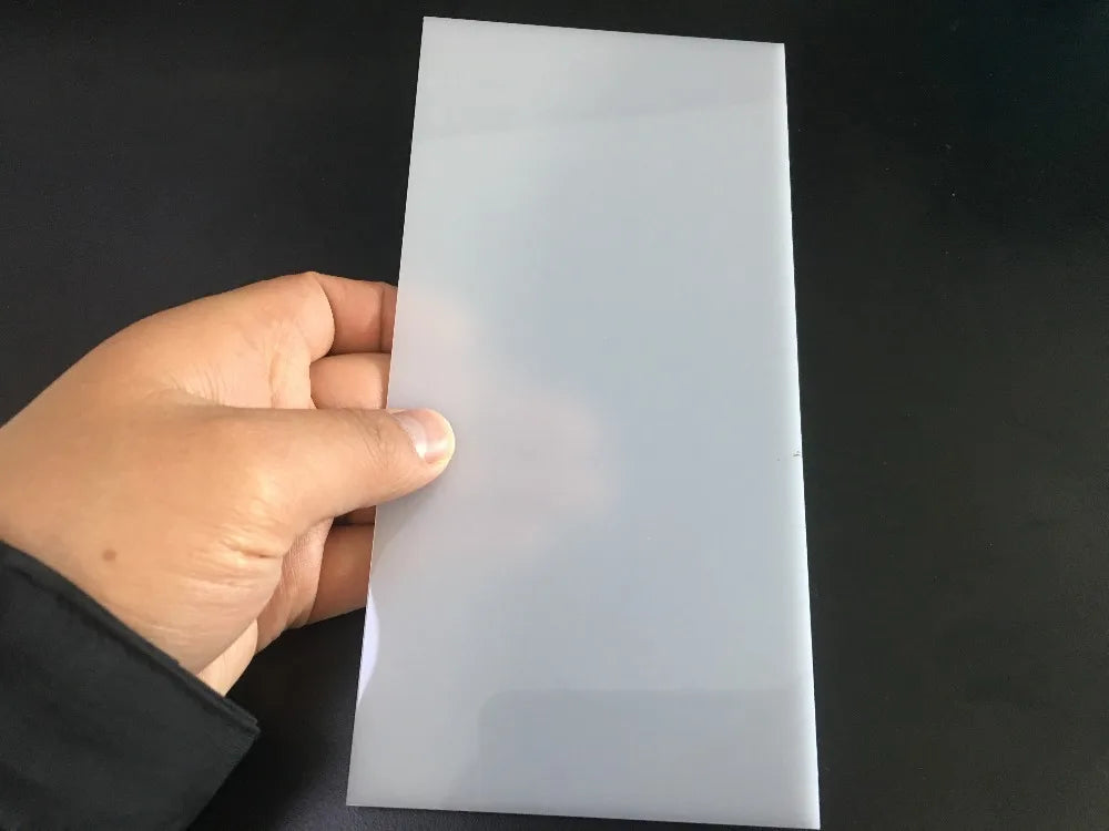 J582 9Colors 10*20*0.23cm Colorful Opacitas Acrylic Plate Perspex Sheet Plastic Board DIY Model