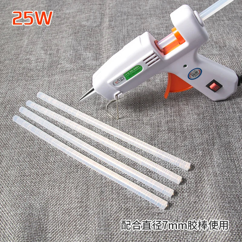 20W/60W/100W Hot Melt Glue Gun Smart Industrial Guns DIY Repair Tools Use 7mm/11mm Glue Sticks Heat Mini Gun