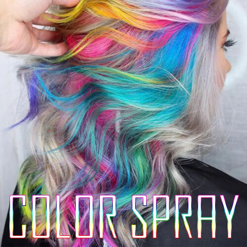 Sevich 8 Colors 30ml Hair Dye Spray Disposable Hair Quick Spray Waterproof Hair Dye Blue/Red Fashion Instant Hair Color Products